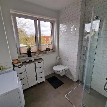 Moderne Penthouse Wohnung Schleswig Exterior photo